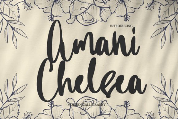Amani Chelsea: A Warm Script Font for Web Design