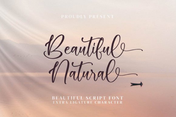 Beautiful Natural Font for Handmade Makers