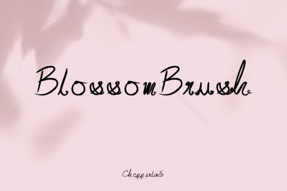 Blossombrush Font for Small Business Branding
