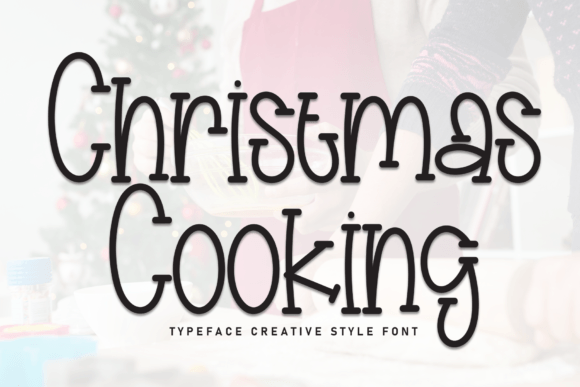 Christmas Cooking: A Handwritten Font for Branding