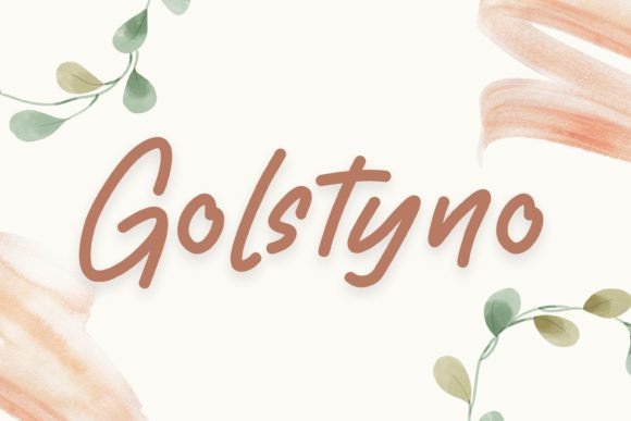 Golstyno Font: Elevate Your Brand Identity