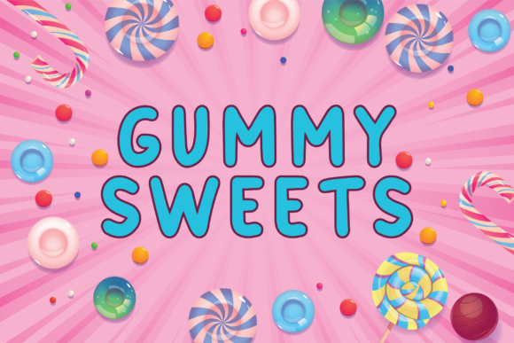 Gummy Sweets: A Handwritten Font for Editorial Design
