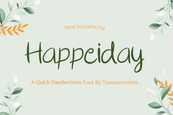 Happeiday Font: A Review for Editorial Design