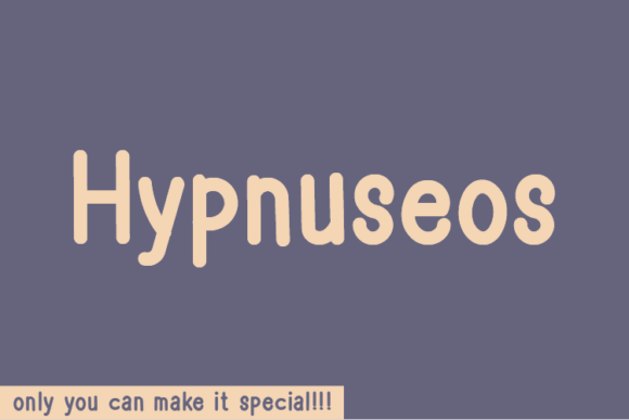 Hypnuseos: A Natural Script Font for Editorial Design