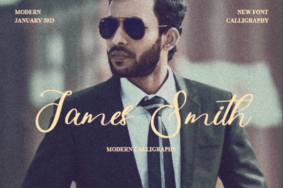 James Smith: A Script Font for Polished Branding