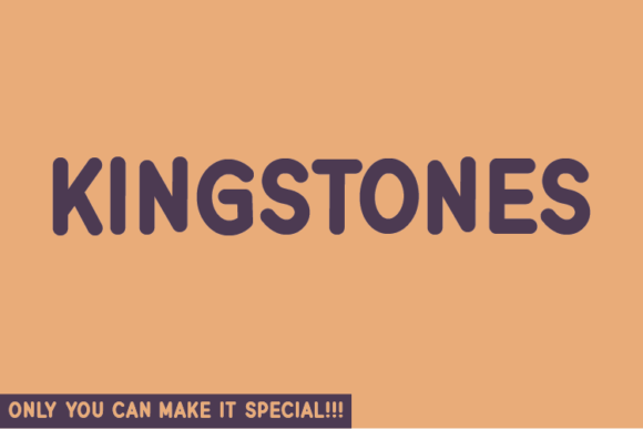 Kingstones Font: A Handwritten Typeface for Branding