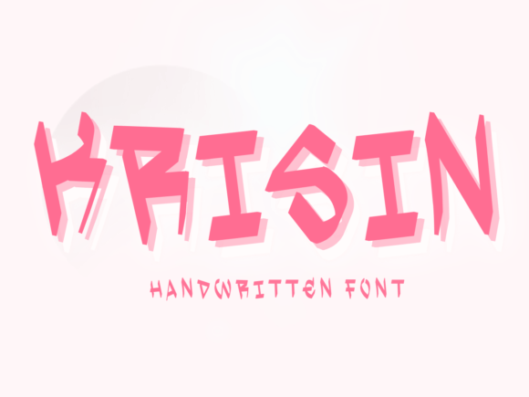 Krisin: A Friendly Handwritten Font for Branding