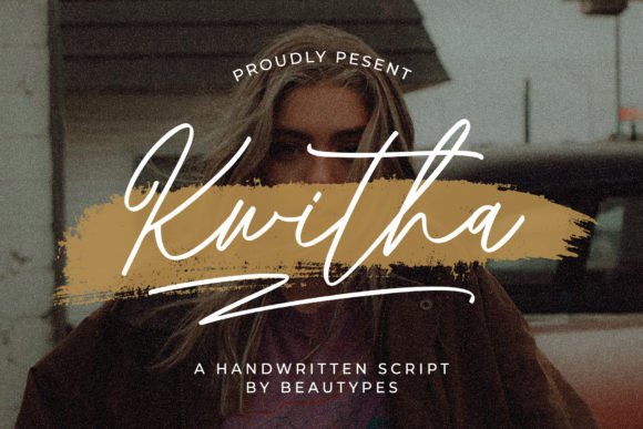 Kwitha: A Handwritten Font for Authentic Branding