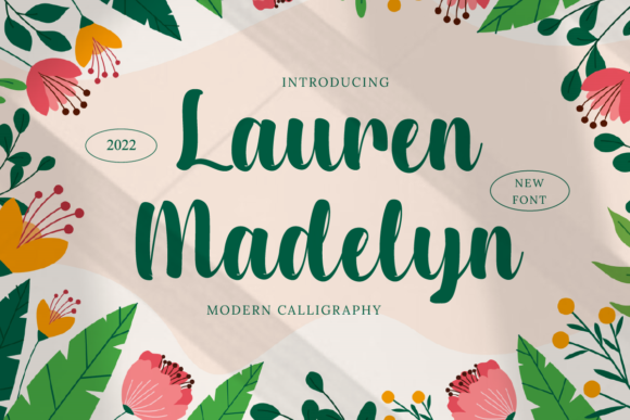 Lauren Madelyn: A Handwritten Font for Branding