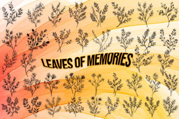 Leaves of Memories Font for Brand Design