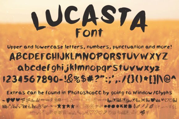 Lucasta Font Review: A Playful Handwritten Typeface