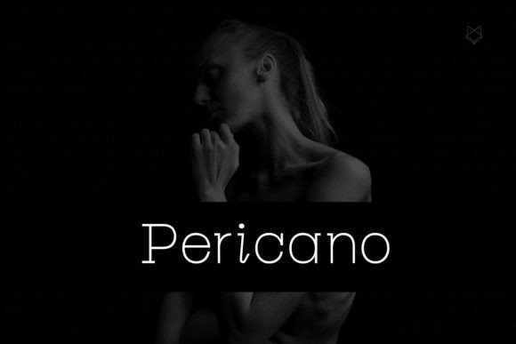 Pericano: A Fresh Serif Font for Makers