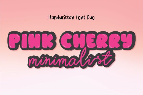 Pink Cherry Minimalist: A Script Font Review