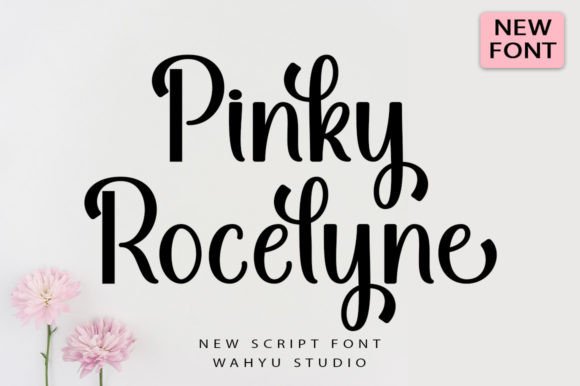Pinky Rocelyne: A Handwritten Font for Branding