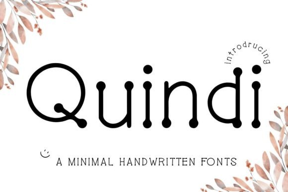 Quindi Font: Elevate Web Design with Handwritten Style