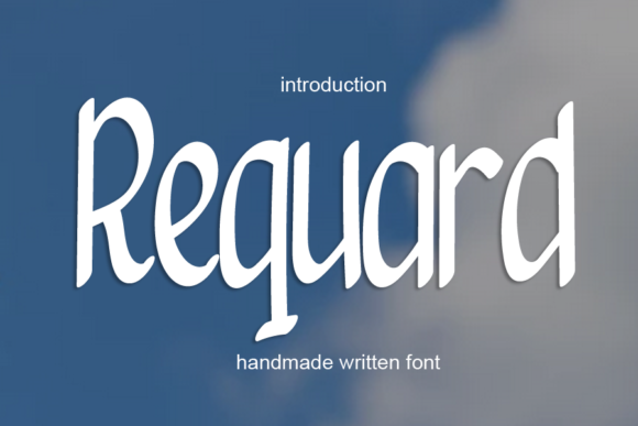 Requard: A Script Handwritten Font for Web Design
