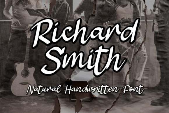 Richard Smith: A Natural Handwritten Font for Modern Brands