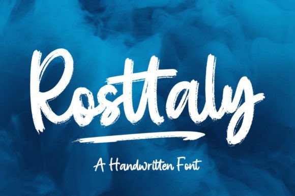 Rosttaly Typeface: A Designer’s Guide to Textured Script