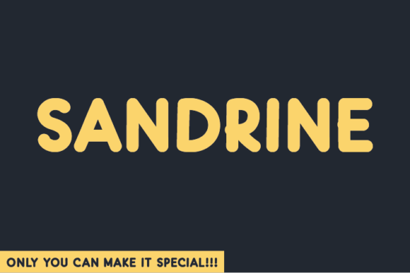 Sandrine: A Handwritten Typeface for Authentic Brands