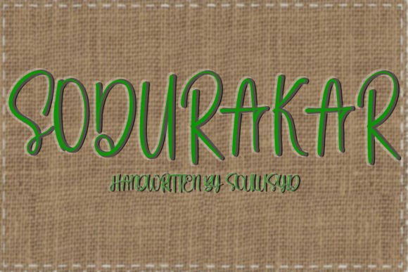 Soduraker Font: Elevate Your Brand Identity