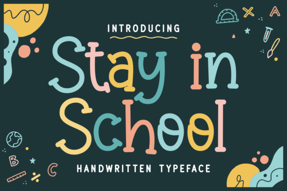 Stay in School: A Playful Serif Font for Web Design