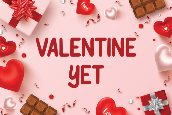 Valentine Yet: A Handwritten Font for Digital Design